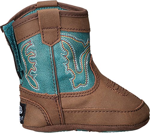 M&F Western Baby Boy's Bucker Open Range (Infant/Toddler) Brown/Turquoise US 1 Infant M