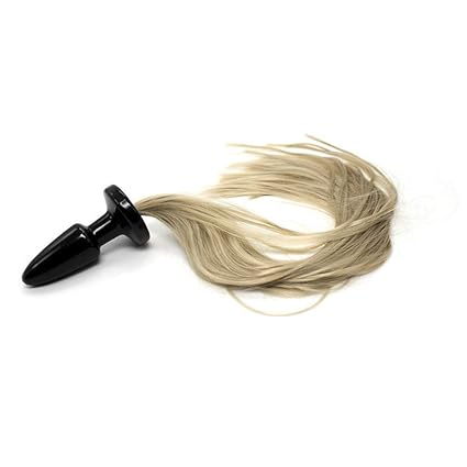 Reasoncool Sexspielzeug für Frauen,Pferdeschwanz Insert Stopper Butt Anal Plug Sexy Romance Lustige Erwachsene Geschenk Spiel