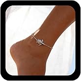Andelaisi Boho Turtle Anklet Bracelet Vintage Sea Turtle Ankle Chain Gold Ocean Animal Foot Chain Summer Beach Minimalist Link Bracelet Accessories for Women