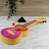 The Magic Toy Shop 19" Pink Ukulele Guitar 4 Strings Musical Instrument view 7