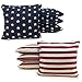 Tailgating Pros 4'x2' Cornhole Boards w/Carrying Case & Set of 8 Cornhole Bags (You Pick Color) 25 Bag Colors! (Stars/Stripes, 4'x2' Boards)
