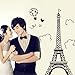 1 X Eiffel Tower DIY Removable Art Vinyl Wall Sticker Decor Mural Decal