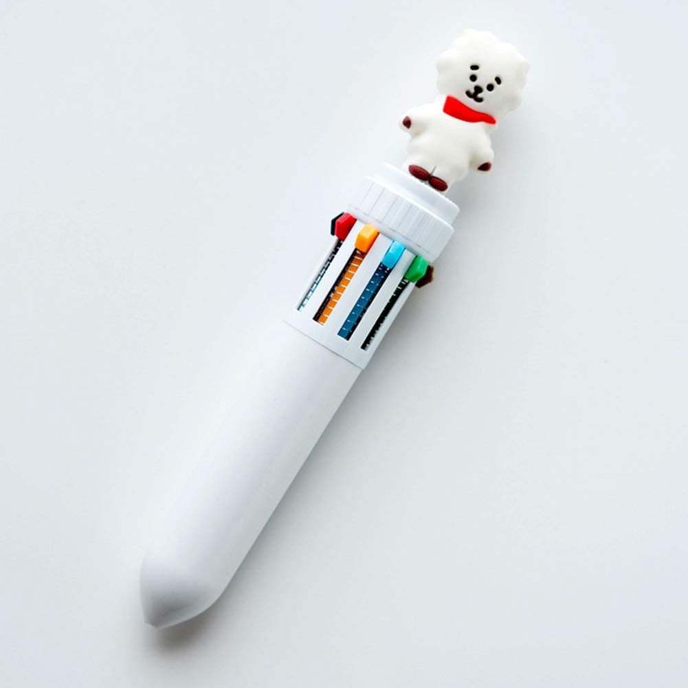 Mua Saitrewed Bts 防弹少年 Bt21 多色ボールペン 10色 筆記具 自動 ボールペン おしゃれ 文房具 オフィス用品 Bt21 ペン 応援ボールペン キャラクターボールペン 伸縮式ペン Rj Tren Amazon Nhật Chinh Hang 21 Fado
