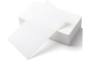 HINZIC 100pcs End Papers for Hair Perm, Disposable Hair Perm Papers with High Temperature Resistance, Salon Home Hair Styling Accessories for Cold and Hot Perm