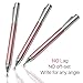 Universal Capacitive Stylus Pen [2 in 1 Precision] Disc Stylus Fiber Tip, for All Capacitive Touch Screens Compatible for iPhone, iPad,Kindles, Galaxy, Tablets, Laptops(with 3 Replacement Tips)
