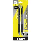 Pilot G2 Pen Stylus - 2 Pack - Black
