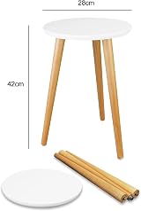 Hniuyun Indoor Plant Stand Wooden Table 42x28cm Modern Home Decor view 2