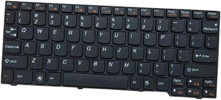 Magideal Keyboard For Lenovo Ideapad U160 U165 S0 S5 Us Black Components Replacement Parts Replacement Keyboards