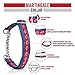 Tuff Pupper Martingale Collar for Dogs is Perfect for Training | No Pull Dog Collar with Adjustable Gentle Nylon & Steel Chain | Convenient Sizing for All Breeds