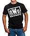New World Order Mens NWO Graphic T-shirt
