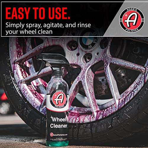Adam's Polishes Wheel Cleaner 16oz Tough Wheel Cleaning Spray for Car