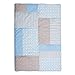 Trend Lab Logan 3 Piece Crib Bedding Set, Blue