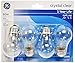 GE Lighting 60 Watt, 650 Lumens A15 Clear Ceiling Fan Bulbs - 4 Pack
