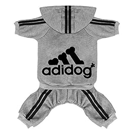 Scheppend Original Adidog Pet Clothes for Dog Cat Puppy Hoodies Coat Winter Sweatshirt Warm Sweater Dog Outfits