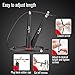 Coolwoo Jump Rope, Adjustable Skipping Rope Best for Boxing MMA Fitness Training, Speed Lightweight with Extra Weighted Cable and Portable Nylon Bag for Double Unders