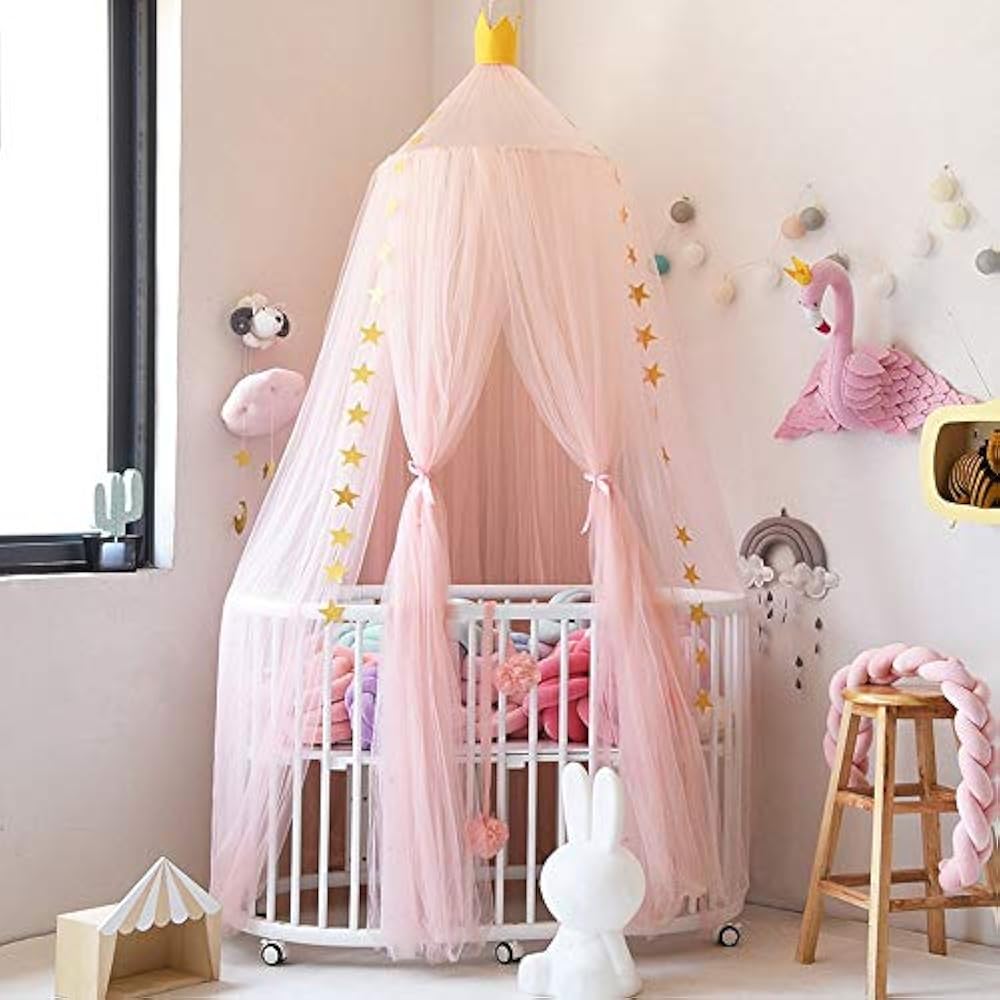 DixRainbow Canopies Bed Canopy Yarn Play Tent Bedding For Kids Playing Reading eBay