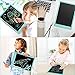 Drawing Tablet 10 Inches LCD Writing Tablet Colorful Screen, Doodle Board Electronic Doodle Pads Writing Board for Kids and Adults（Blue）