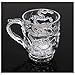 SODIAL(R) New Fashion Dragon LED Inductive Rainbow Color Beer Cup Party Flashing Light Whisky Mugs Transparent