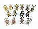 yueton 20pcs Stargazy Pie Animal Miniature Ornament Set for Dollhouse Decor Fairy Garden