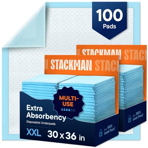Stack Man Disposable Incontinence Bed Pads