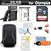 32GB Accessories Kit for Olympus Stylus Tough TG-820 iHS, TG-830 iHS, TG-630 iHS, TG-860, TG-870 Digital Camera 32GB High Speed SD Memory Card + Replacement LI-50B Battery + Charger + Case + More