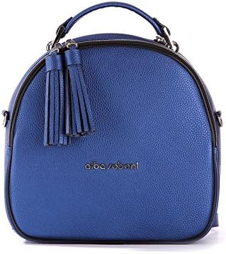 Alba Soboni Designed Women's PU Leather Medium 2 in 1 Backpack Shoulder Girl's Shoulder Handbag (blue)