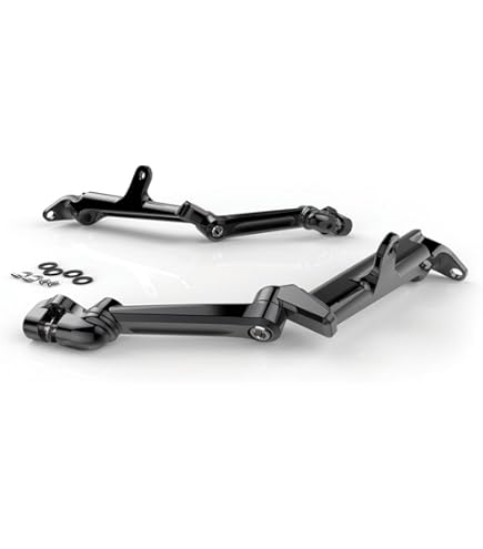 Amazon.com: Driver Highway Peg Mounts for Indian Motorcycles BLACK 