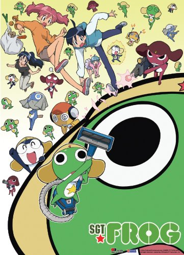 GE Animation Sergeant Frog Group Fabric Poster