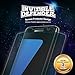 Ringke Screen Protector Compatible with Galaxy S7 Edge Invisible Defender Full Coverage (2-Pack) Edge to Edge Curved Side Coverage Case Compatible Super Thin HD Clearness Film