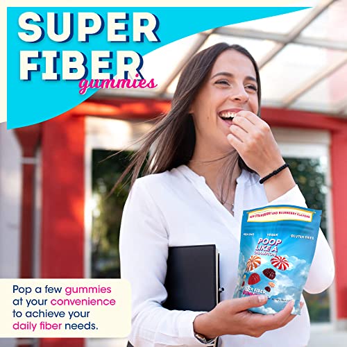 Poop Like A Champion Super Fiber Gummies for Adults and Kids High