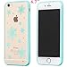 Buyus iPhone 6 / 6S Cases for Girls / Teen Girls / Boys / Women / Men, Clear Crystal Hard Back with Cute Design and Soft Rubber Protective Bumper for Rose Gold / Gold / Silver (Snowflake, Blue)