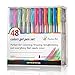 Positive Art 48-Color Gel Pen Set – Best Pens For Scrapbooking, Adult Coloring Books, Drawing – Standard, Glitter, Metallic, Neon, Rainbow & Pastel – Long Lasting, Non-Toxic, Acid-Free Ink (48-Piece)