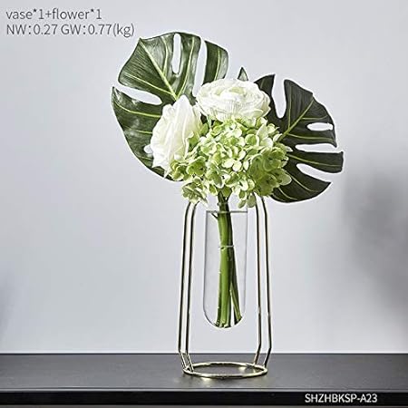 Mrds Home Decoration Accessories Vase Decoration Home Terrarium Glass Vase For Flowers Living Room Q Amazon Co Uk Kitchen Home