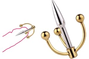 Men's metal three claw fitness stretching stick endurance training accessory F100-ca (Gold color, 01)