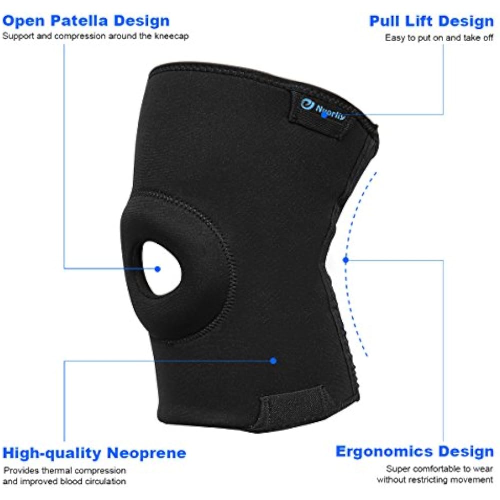 3XL Plus Size Knee Compression Sleeves Design For Large Legs Support