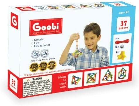 Goobi 37 (37 pieces) Magnetic Construction Set by Goobi