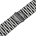 Apple Watch Band, iVAPO 38mm Stainless Steel Replacement Link Bracelet Strap Classic iWatch Wristband with Tools for Apple Watch (38mm Space Gray)