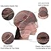 VRBest Hair Deep Wave Human Hair Lace Front Wigs Brazilian Virgin Human Hair Wigs Pre-Plucked 150% Density 100% Unprocessed Wig Natural Color for Black Women(18 Inch)