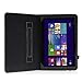 MoKo ASUS Transformer Book T100HA Case - Slim Folding Keyboard Portfolio Cover Case for ASUS Transformer Book T100HA Windows 10 2-in-1 Laptop (Not Fit for T100 Chi), Black