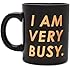 ban.do Hot Stuff Ceramic Mug - I Am Very Busy (Black/Copper)