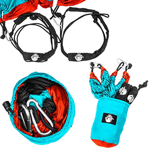 Legit-Camping-Double-Hammock-Lightweight-Parachute-Portable-Hammocks-for-Hiking-Travel-Backpacking-Beach-Yard-Gear-Includes-Nylon-Straps-Steel-Carabiners