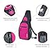 ZZSY Sling Backpack, Shoulder Chest Crossbody Bag Small Daypack for Outdoor Hiking Men & Women