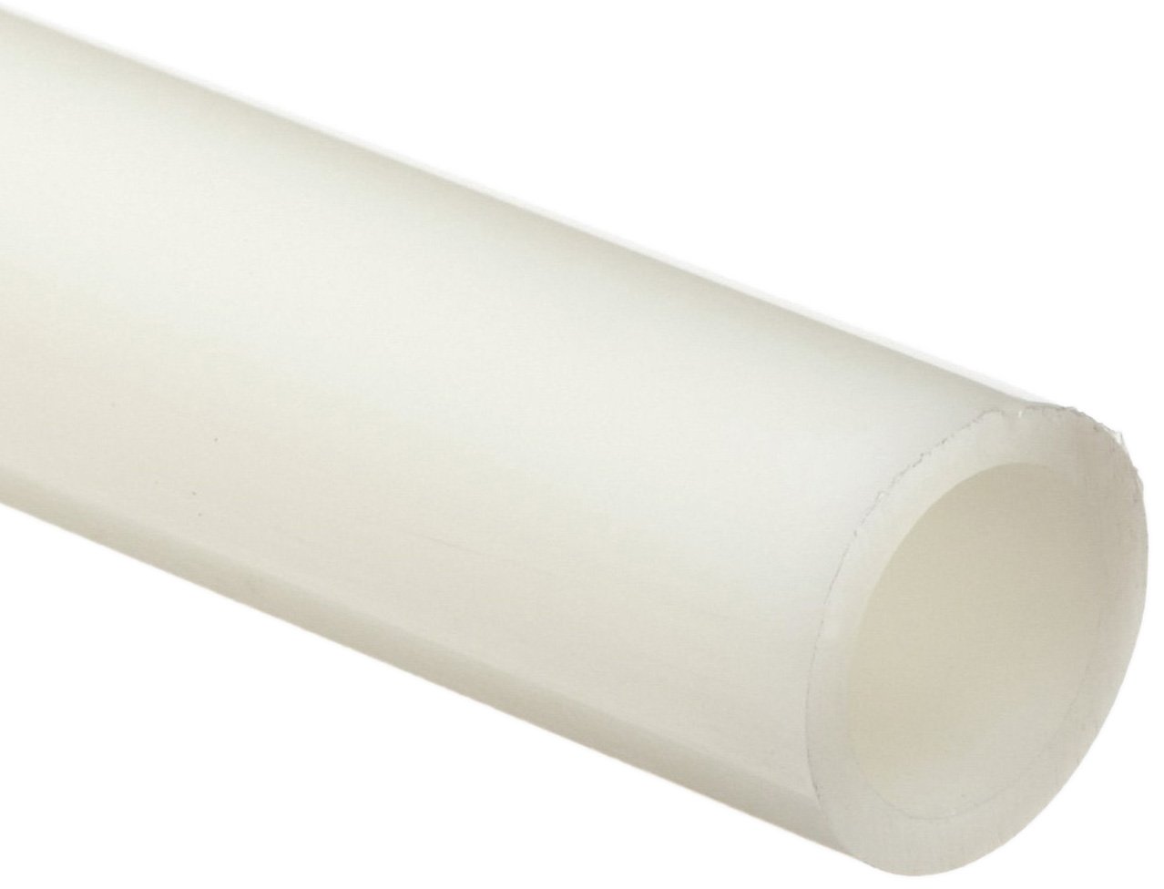 SMC TISA Series White Soft Nylon Tubing, 1/2" OD, 3/8" ID, 66' Length