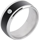 ASHATA Smart NFC Ring Multifunctional Waterproof Wearable Device for Mobile view 5