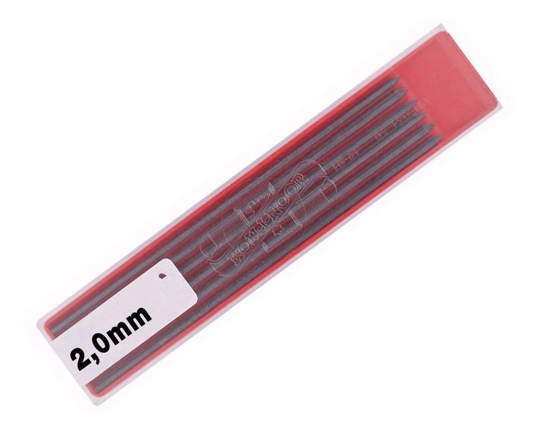 KOH-I-NOOR Graphite Lead for 2mm Diameter 120mm 3B Mechanical Pencil