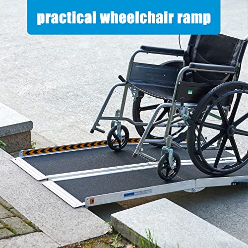 LEMNISCAT 5FT Wheelchair Ramp,Portable Wheelchair Ramp For Stairs,60" L