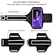 SOSONS Running Armband for Samsung Galaxy S8/S9/S10/S20/S21/S8+/S9+/S10+/S20+,Water Resistant Gym Case with Card Pockets and Key Slot