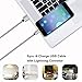 Lightning Cable, 4-Pack (3x6ft,3ft) Durable and Fast Charging (Dual Layer Protection) 8pin Lightning to USB Cable for iPhone 7/7+/6/6+/6s/6s+/5/5s/5c/SE, iPad and More (Space Gray)
