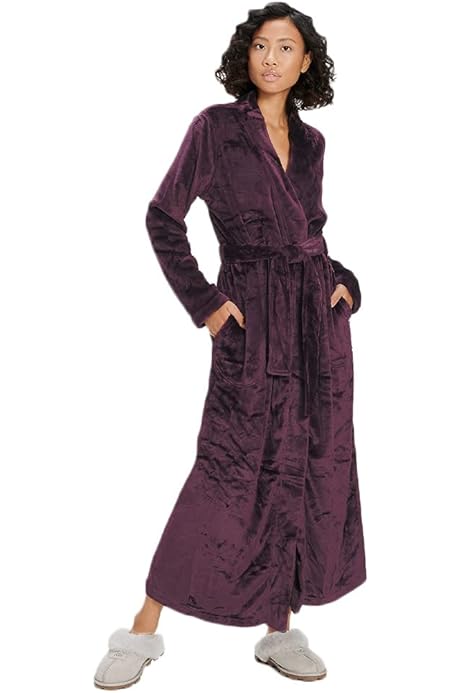 UGG Women's Miranda Robe, Dusty Crimson, L at Amazon Women's Clothing store