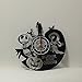 The Nightmare Before Christmas Love Story Wall Clock
